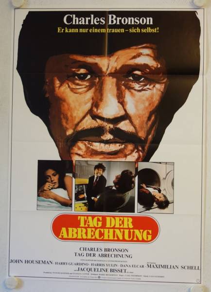 Tag der Abrechnung originales deutsches Filmplakat
